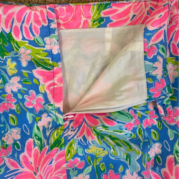 Lilly Pulitzer Zanzibar Blue Izzy Mini Skirt - Picture 9 of 15
